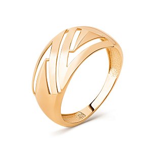 Кольцо из красного золота