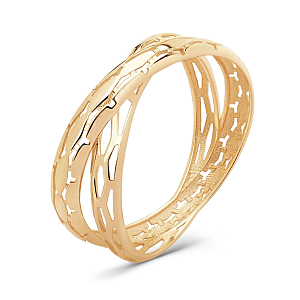 Кольцо из красного золота