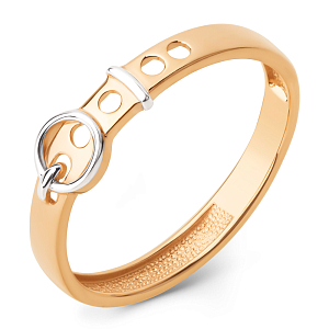 Кольцо из красного золота