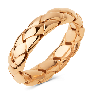 Кольцо из красного золота