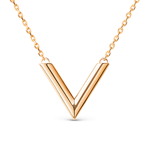 Колье из красного золота