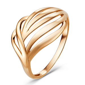 Кольцо из красного золота