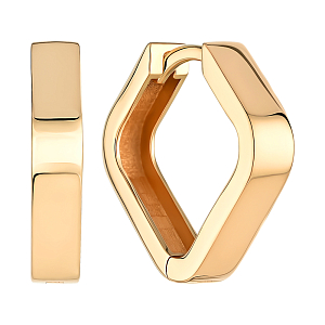 Серьги из красного золота