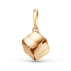 Подвеска из красного золота