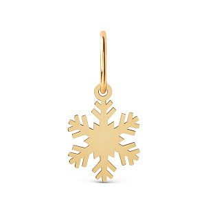 Подвеска из красного золота