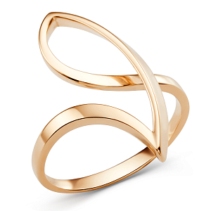 Кольцо из красного золота