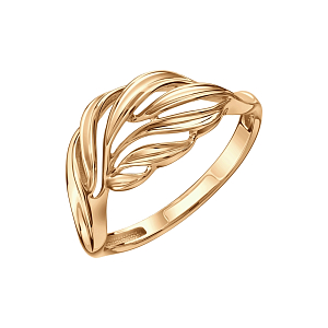 Кольцо из красного золота