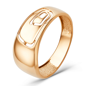 Кольцо из красного золота