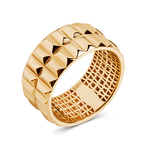 Кольцо из красного золота