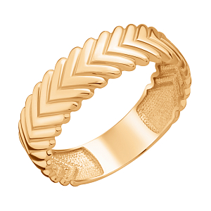 Кольцо из красного золота