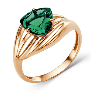 Кольцо из красного золота