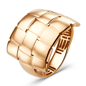 Кольцо из красного золота