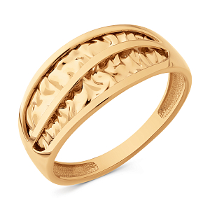 Кольцо из красного золота