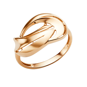 Кольцо из красного золота