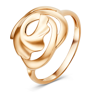 Кольцо из красного золота