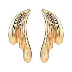 Серьги из красного золота