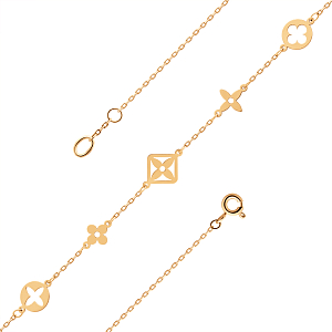 Браслет из красного золота