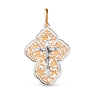 Подвеска из красного золота