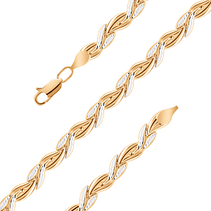 Браслет из красного золота