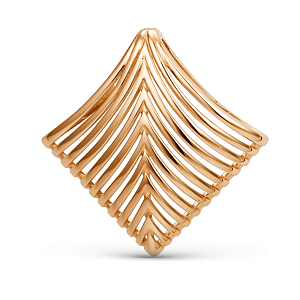 Подвеска из красного золота