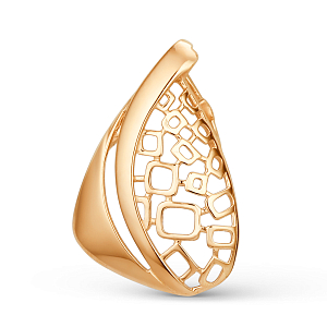 Подвеска из красного золота