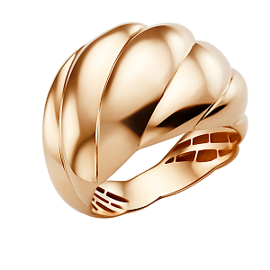 Кольцо из красного золота