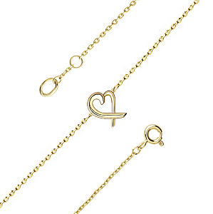 Браслет из красного золота