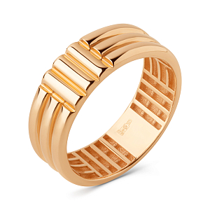 Кольцо из красного золота