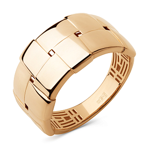 Кольцо из красного золота