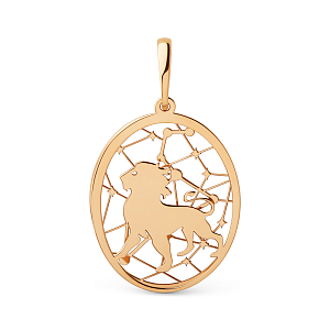 Подвеска из красного золота