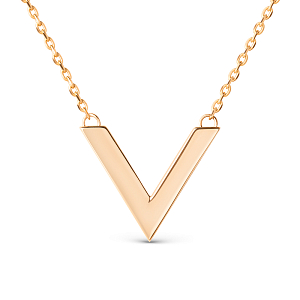 Колье из красного золота