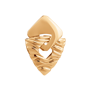 Подвеска из красного золота