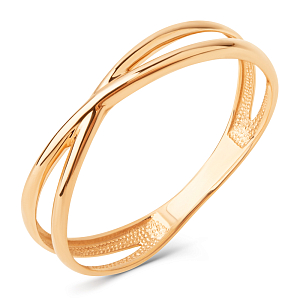 Кольцо из красного золота