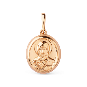 Подвеска из красного золота