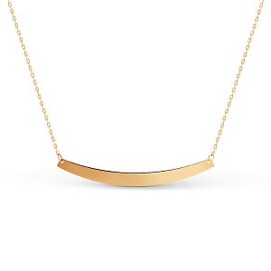 Колье из красного золота