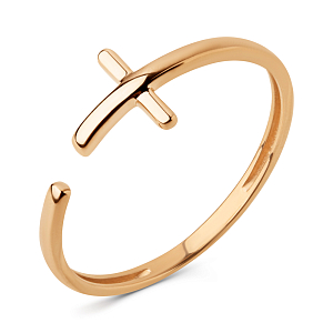 Кольцо из красного золота