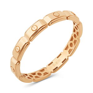 Кольцо из красного золота