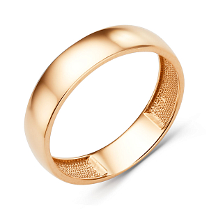 Кольцо из красного золота