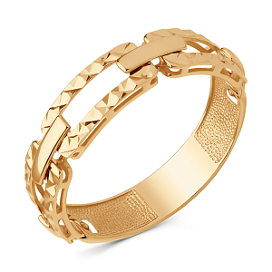 Кольцо из красного золота