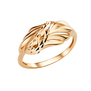 Кольцо из красного золота