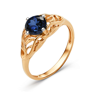 Кольцо из красного золота