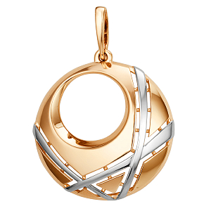 Подвеска из красного золота