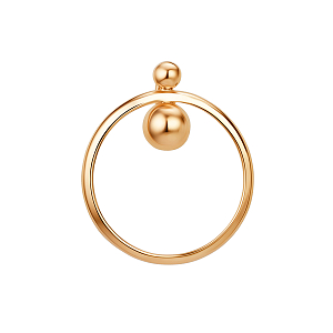 Подвеска из красного золота