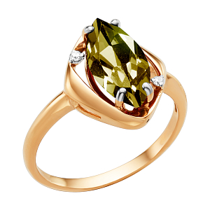 Кольцо из красного золота