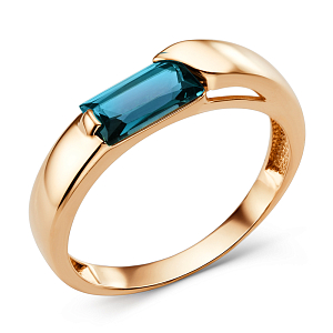 Кольцо из красного золота