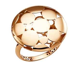 Кольцо из красного золота