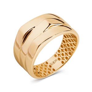 Кольцо из красного золота