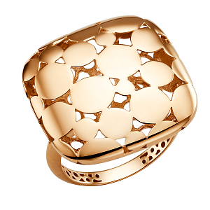 Кольцо из красного золота