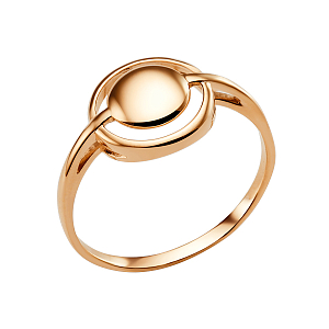 Кольцо из красного золота