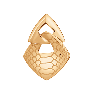 Подвеска из красного золота